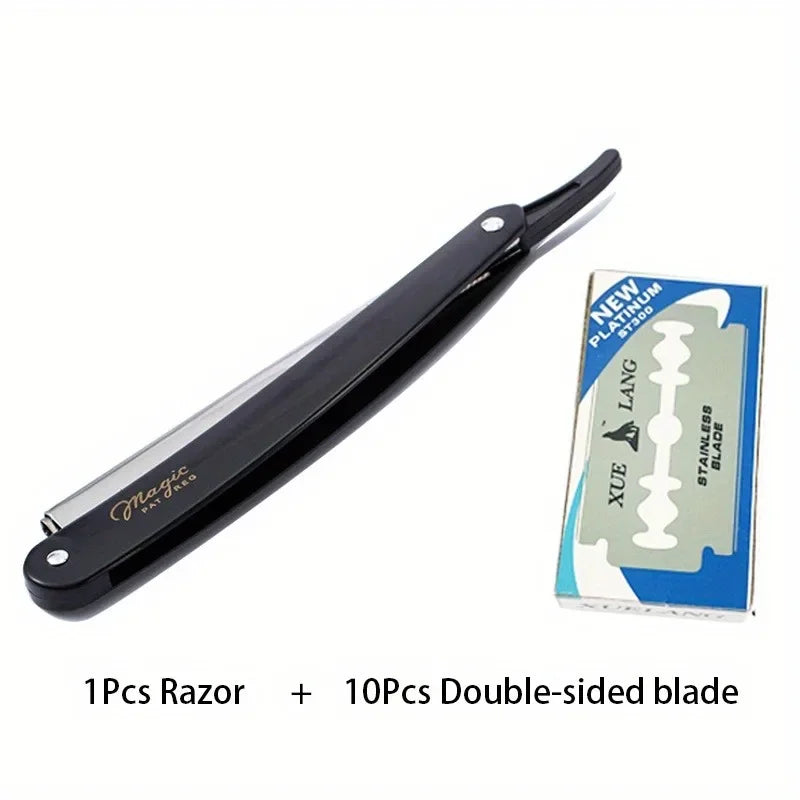 Manual Shaver Stainless Steel With 10pcs Blades