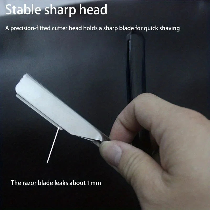 Manual Shaver Stainless Steel With 10pcs Blades