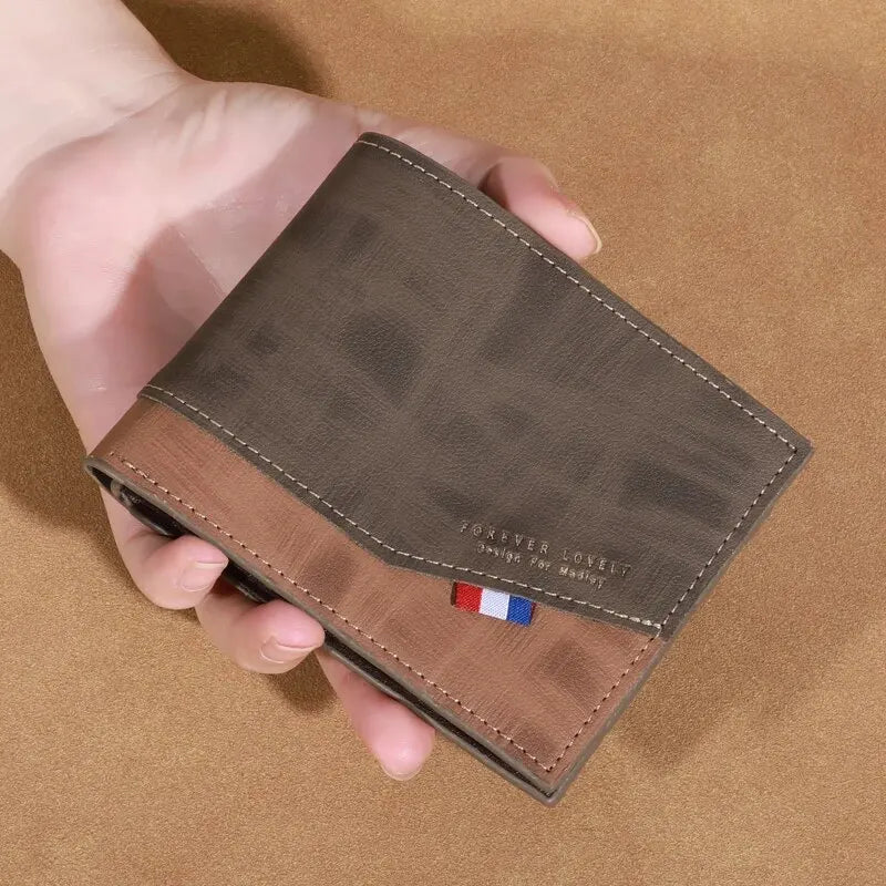 Men's High-capacity Leather Wallet