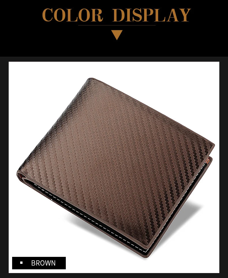 Men's Carbon Fiber Wallet