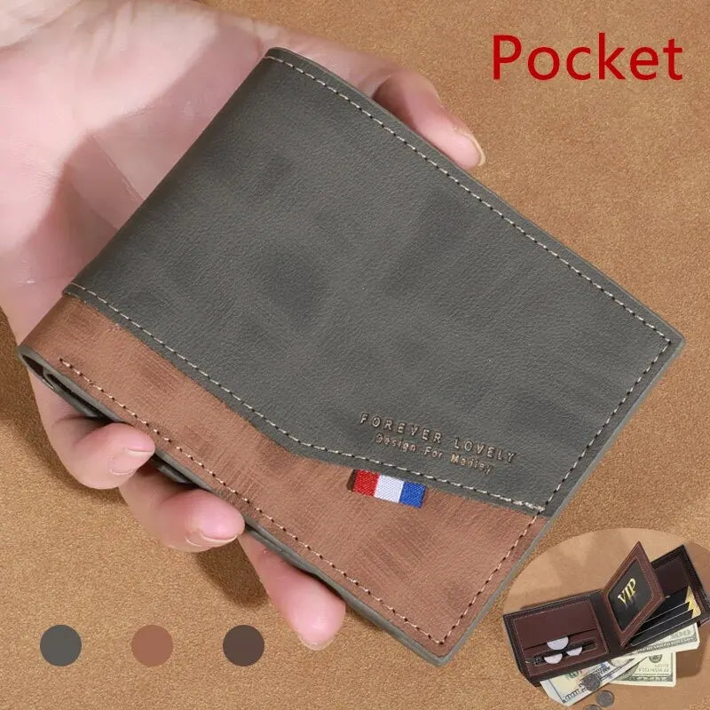 Men's High-capacity Leather Wallet