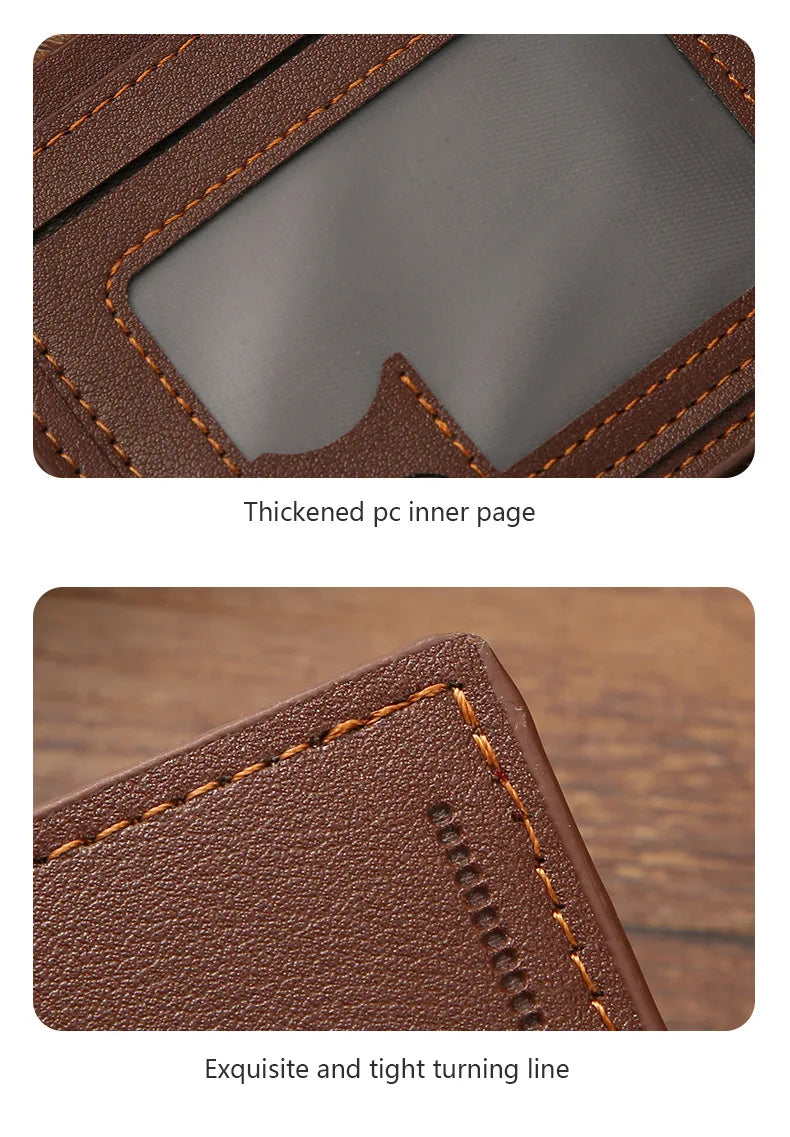 Men's Ultra-thin Short Wallet