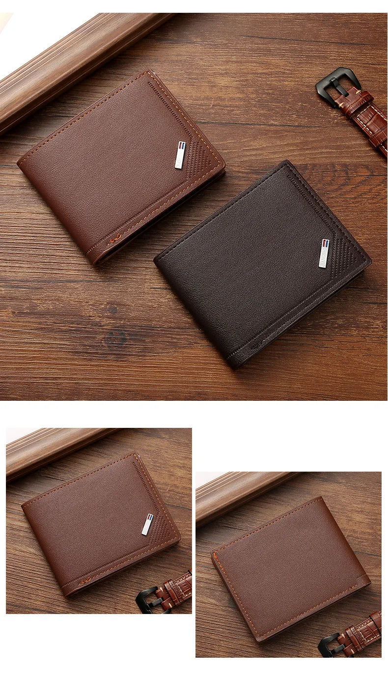 Men's Ultra-thin Short Wallet