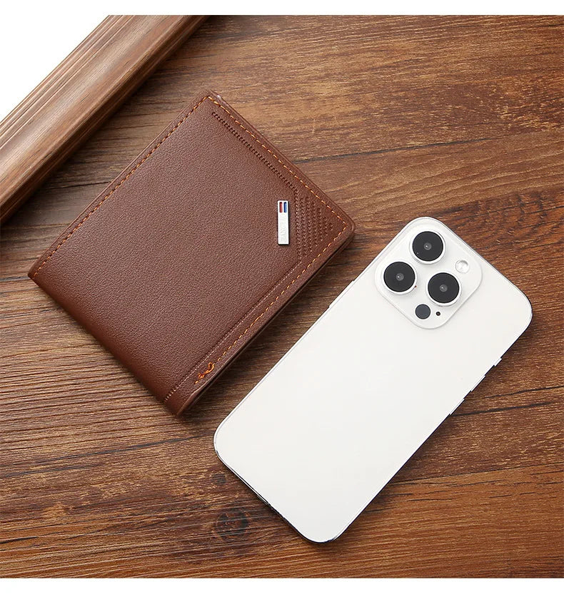 Men's Ultra-thin Short Wallet