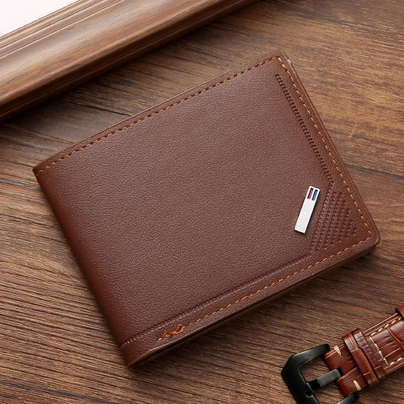 Men's Ultra-thin Short Wallet