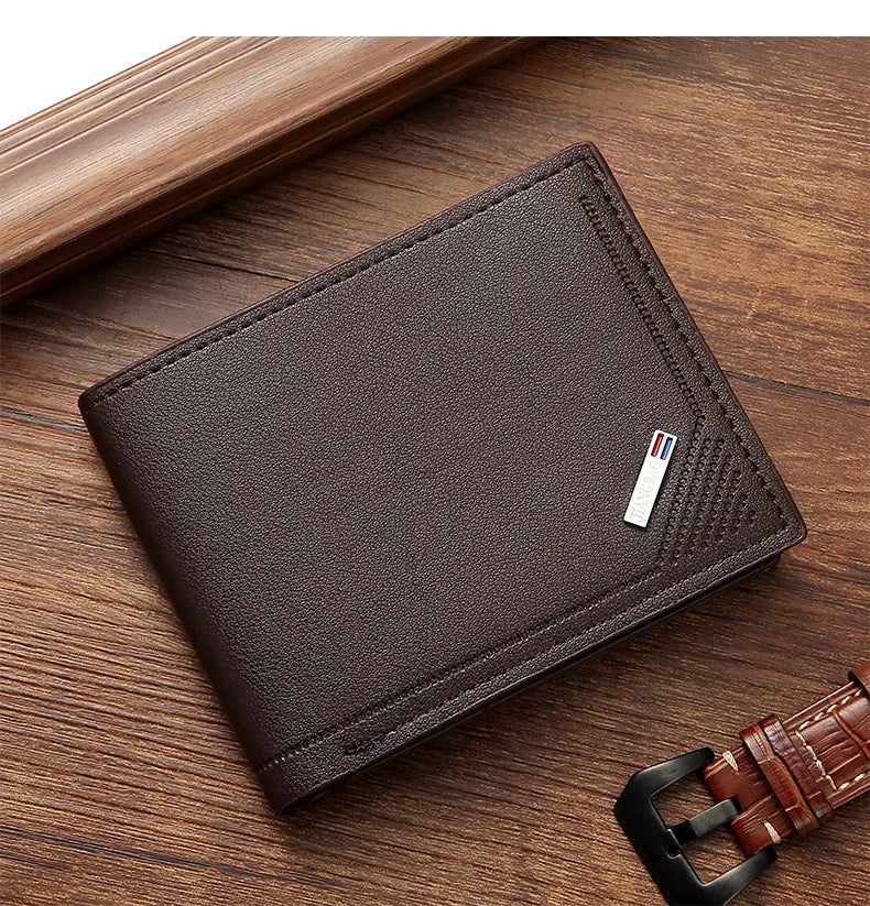 Men's Ultra-thin Short Wallet