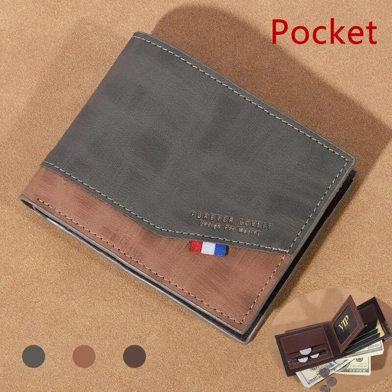 Men's High-capacity Leather Wallet