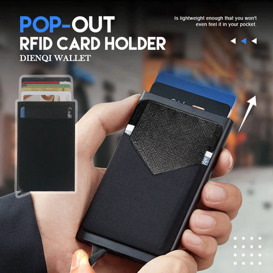 Smart Credit Card Holder Wallets Metal