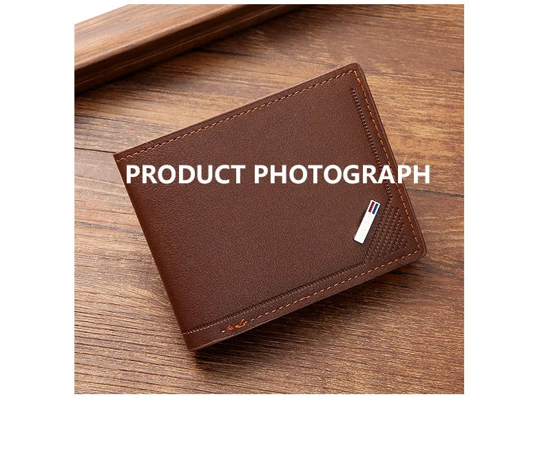 Men's Ultra-thin Short Wallet