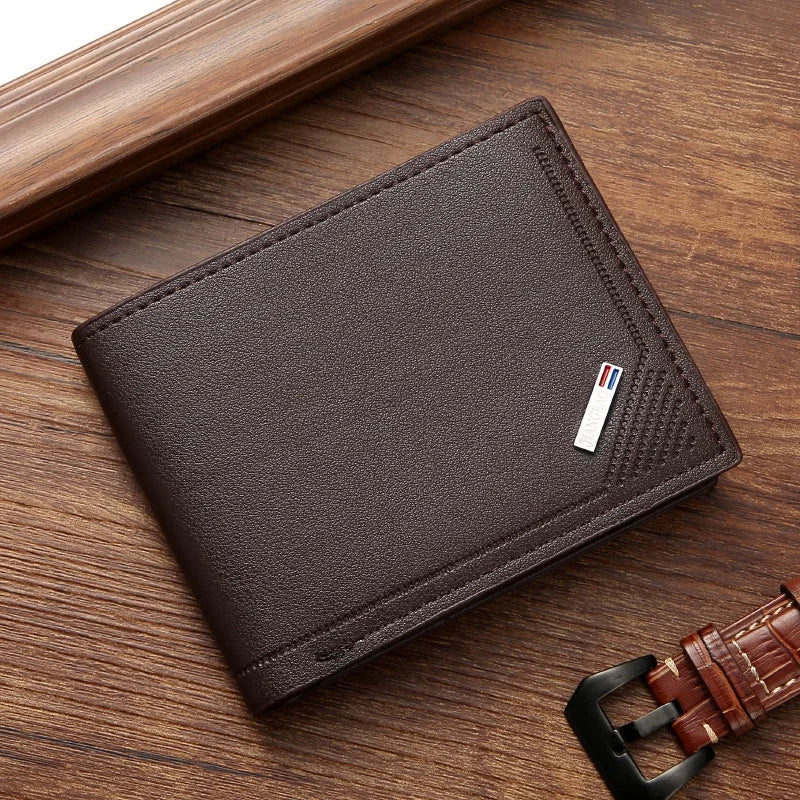 Men's Ultra-thin Short Wallet